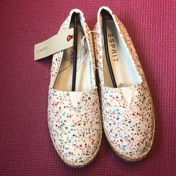 🌸 Esprit Espadrille Style Slip On Sneaker 🌸 - Picture 14 of 16
